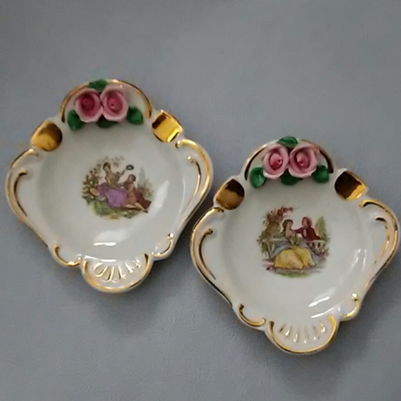 CROWN D ORIGINAL | Ash Tray, Germany, Porcelain - Picture 1 of 7